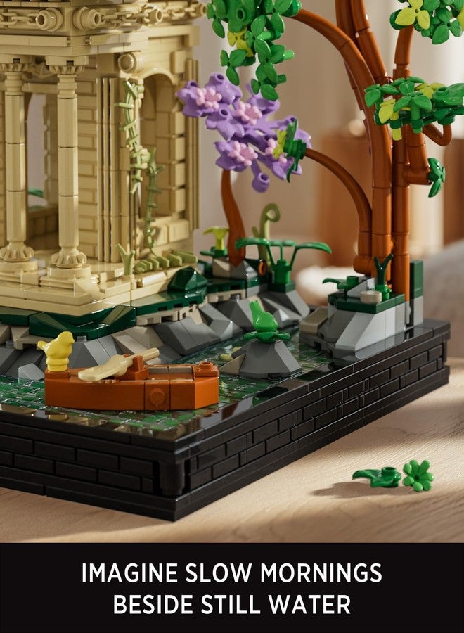 Nifeliz Italian Garden Building Set, a Roman-Inspired Display Model for Home or Office, Thoughtful Gift for Those Who Value Atmosphere and Culture (1,733PCS, NF10319) - Image 4